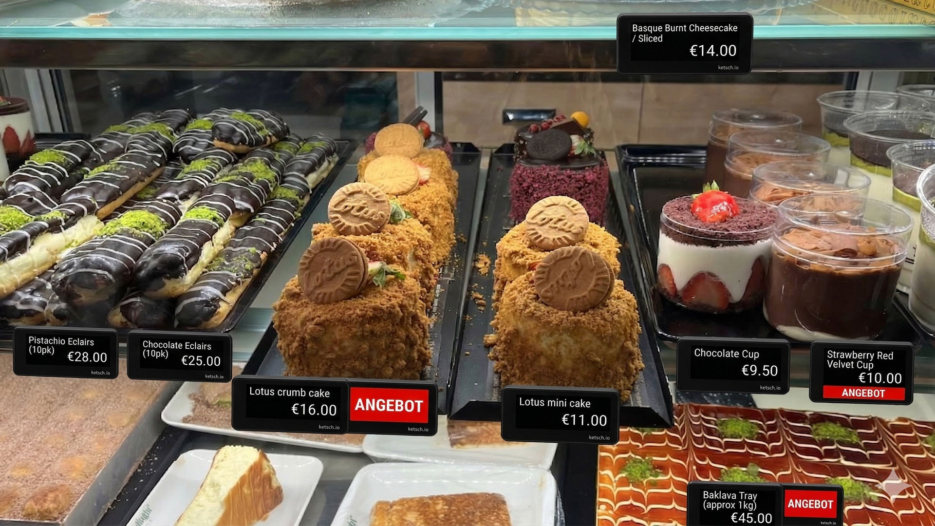 Éclairs & Patisserie – ESL Etikett